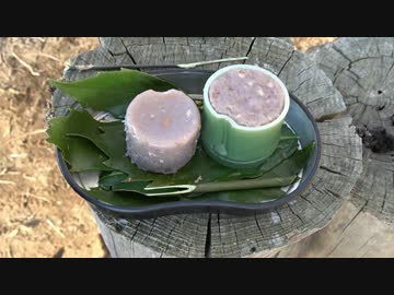 【自然を食べよう！】シイの実お汁粉と蒸し羊羹編　5/5