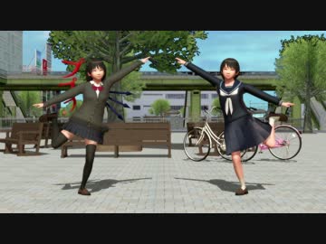 【東方MMD】そばかす式むらぬえで「ダンスロボットダンス」、固定カメラ