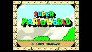 殿下がスーパーマリオワールドをプレイ