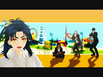 【MMD刀剣乱舞】遊園地でダンスロボットダンス【伊達組】