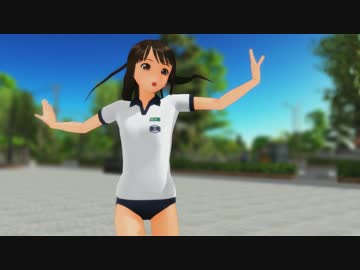 【MMD】非スカート挙動確認（言葉のいらない約束）