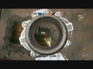 【R6S】レインボーシックスシージ　新マップと切断　【VELVET SELL】