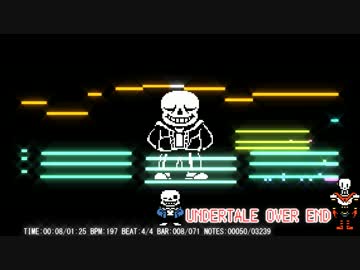 【MIDI】UNDERTALE OVER END【アレンジ】