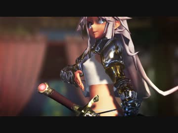 【MMD】謎の女剣士でPiNK CAT【紳士向け】