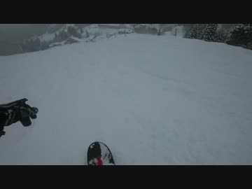 【スノーボード】初めてのゲレンデ楽しかった！　わかさ氷ノ山スキー場