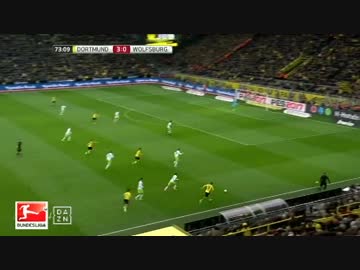 【16‐17ブンデス】香川ドルトムント × ヴォルフスブルク