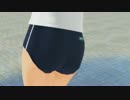 【MMD】非スカート挙動確認（しり揺れ確認）