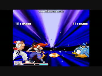 【MUGEN】カプコンゲーム主人公タッグバトル