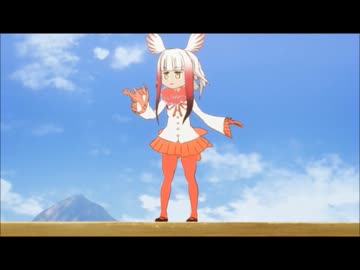 お茶を飲んだ後のトキさんの歌輪唱