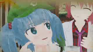 【東方MMD】雷鼓さんと外来酒（山廃編）【MMD紙芝居】