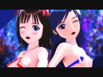 [MMD]『Dive to Blue』千早・春香