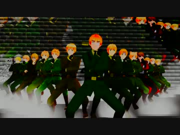 【APヘタリアMMD】眉毛達のGENTLEMAN