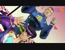 【ジョジョMMD】ジョジョの奇妙な、すーぱーぬこわーるど - 仗助&億泰