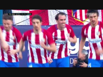 大一番 ≪16-17ラ・リーガ：第24節≫ アトレティコ・マドリード vs バルセロナ