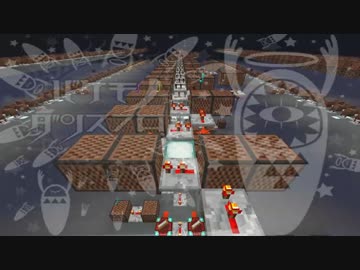 【Minecraft】バケモノダンスフロア【演奏してみた】