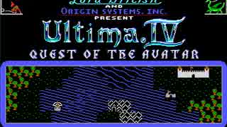 xu4 で動かした Ultima IV DOS/V版OP