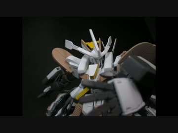 マジェプリのホワイト0風 ガンプラ作ってみた