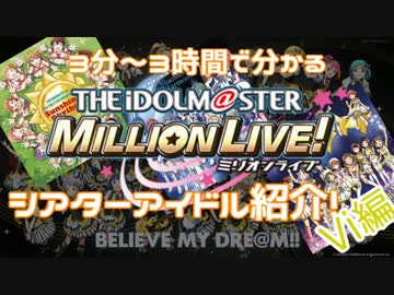 【ラジオ】3分～3時間で分かるミリオンシアターアイドル紹介！【Vi編】