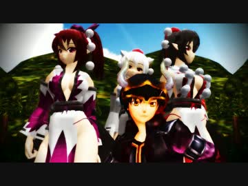 【MMD】自キャラモデルで草生えるｗｗｗ【モデルテスト】