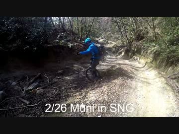 一輪車で山下りしてみた！ in SNG