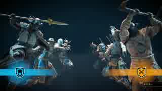 【For Honor】「戦わなければ生き残れない。」【ヴァルキリー】Part.11