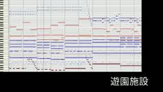 【ニーアオートマタ】『遊園施設』（アレンジ）【MIDI】