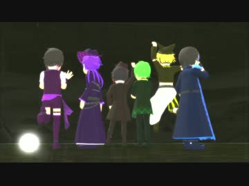 【MMDおそ松さん】バッド・ダンス・ホール【バンド松】