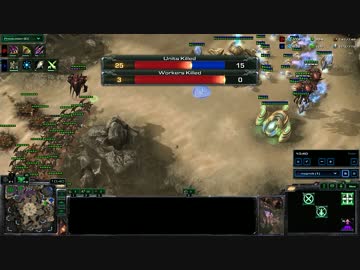 【StarCraft2】megmilkのstarcraft2プレイ動画ZvP Vol121【lotv】