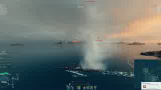 [WoWs] ランクマ シーズン 6 プレミアまでの白露 2 [観測している]