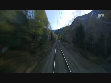 【作業用】ベルゲンからオスロへの列車～一分一秒を追えて～Part4