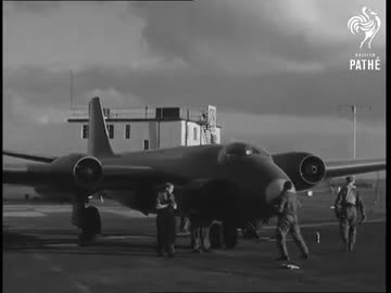Low Flying Gloster Meteors And Canberras (1950-1959)