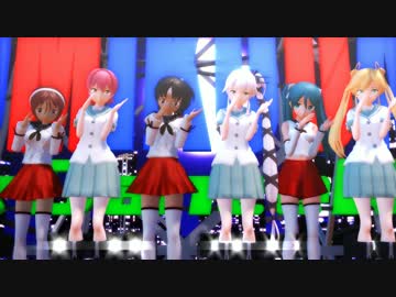 とてつもない岩川の長良型【MMD艦これ】