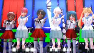 とてつもない岩川の長良型【MMD艦これ】