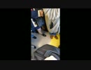 女性専用車両で女性に怒鳴られ、非常停止ボタンを押す男
