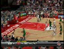 NBA2K8 オン対戦 BOS vs HOU 2nd Quarter
