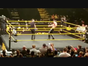 中邑真輔 VS TJパーキンス 試合後のサプライズ