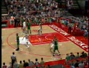 NBA2K8 オン対戦 BOS vs HOU 3rd Quarter