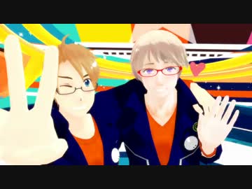 【APヘタリアMMD】テトロドトキサイザ2号【春待ち】