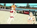 【MMD】シャーリー＆ルッキーニで極楽浄土【ウィッチーズ】