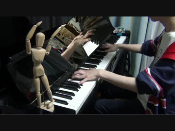 【ピアノ】青空のラプソディ　演奏してみた【メイドラゴンOP】