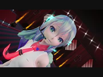 【MMD】照れミクシナモンさんでLUVORATORRRRRY!　RAY MMD(NoSKY BOX)