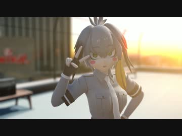 【MMDけもフレ】　ハシビロコウちゃんでHand in Hand　【ray-MMD】