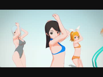 【MMD】被害妄想携帯女子【自作モデルテスト】