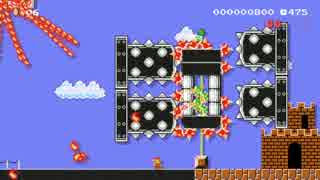 娘が作ったコースを遊ぶスーパーマリオメーカー　その20
