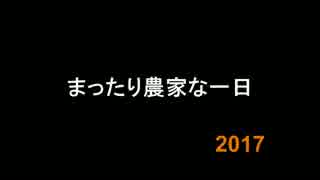 まったり農家な一日　 2017