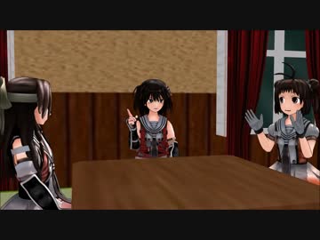 【MMD艦これ】ある軽巡姉妹と１７冬イベント【紙芝居＋α】