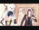 【MMD文アル】しが先生＆たきじ君のタンバリンショー
