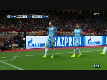 《16-17UEFA CL》 [ベスト16・2ndレグ] モナコ vs マンチェスター・シティ