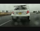 雪まじりのTC1000でプリウスとヴィッツを追いかけてみた