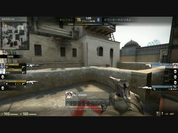 【Counter-Strike】ダメ子のへたれプレイ CS:GO編⑮【Global Offensive】